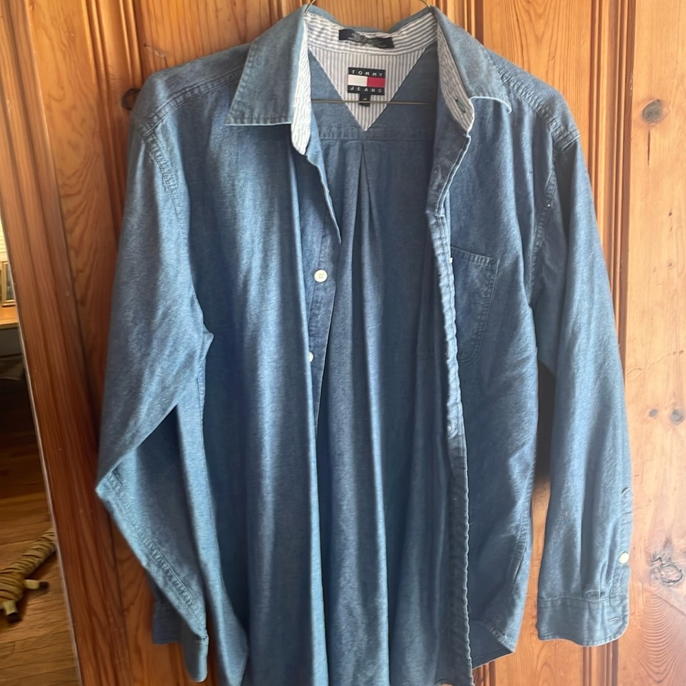 Tommy Hilfiger Denim button up . Medium